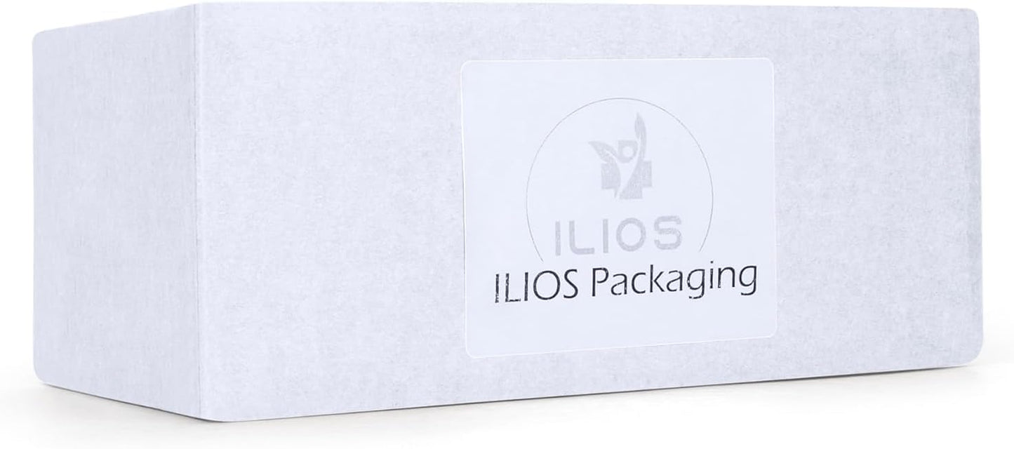 Damp Rid Refillable Moisture Absorber, Includes Single Damp Rid Pure Linen 11oz. Cup & 44oz. Refill Bag - Moisture Absorbers for Closet, 10% More Absorbing Power*, Cleaner Air - ILIOS Packaging.