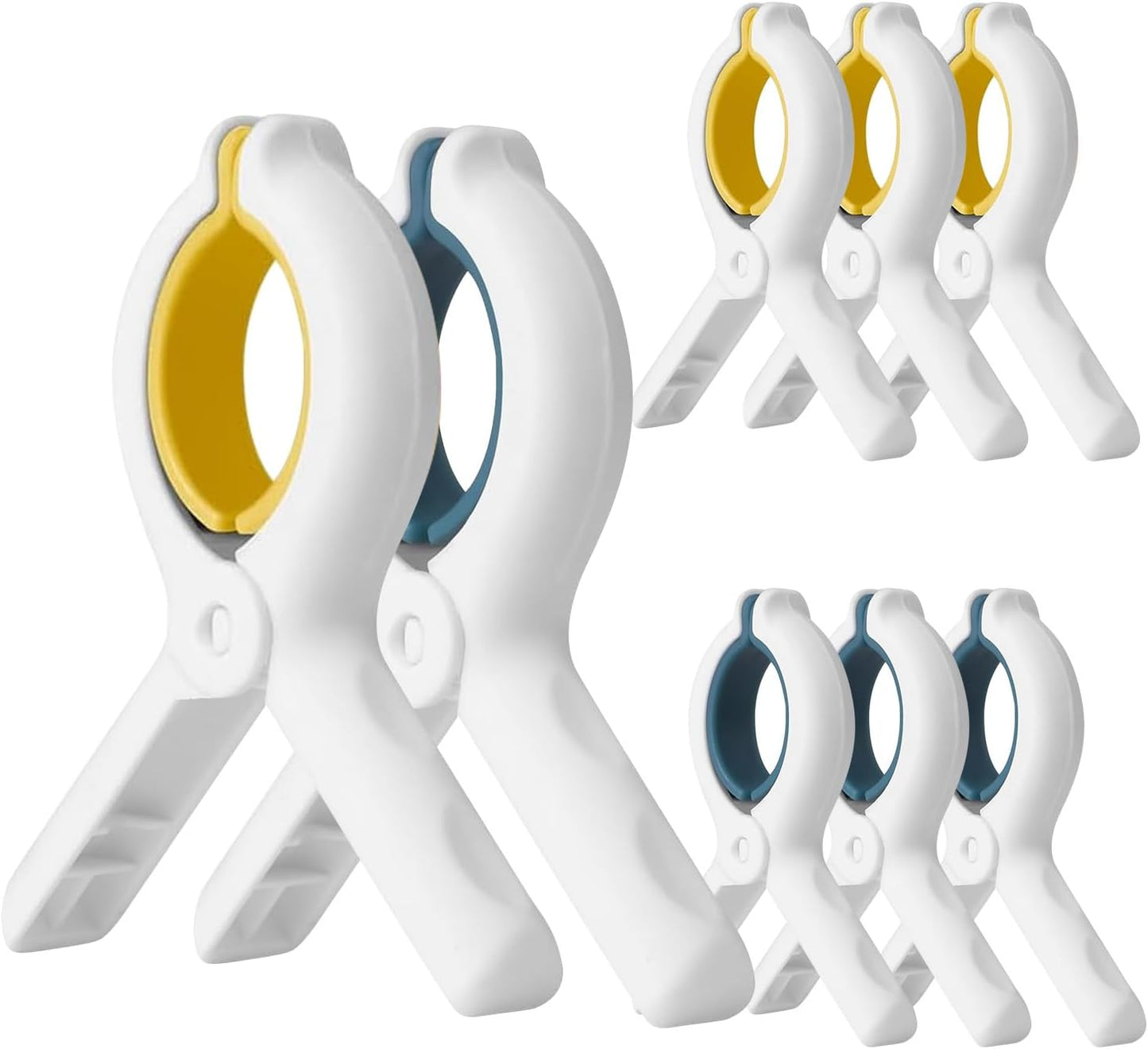 Towel Clips for Beach Chairs 9 Pack,Beach Towel Clips Great Hold Durable,Durable Especially for Windy Days