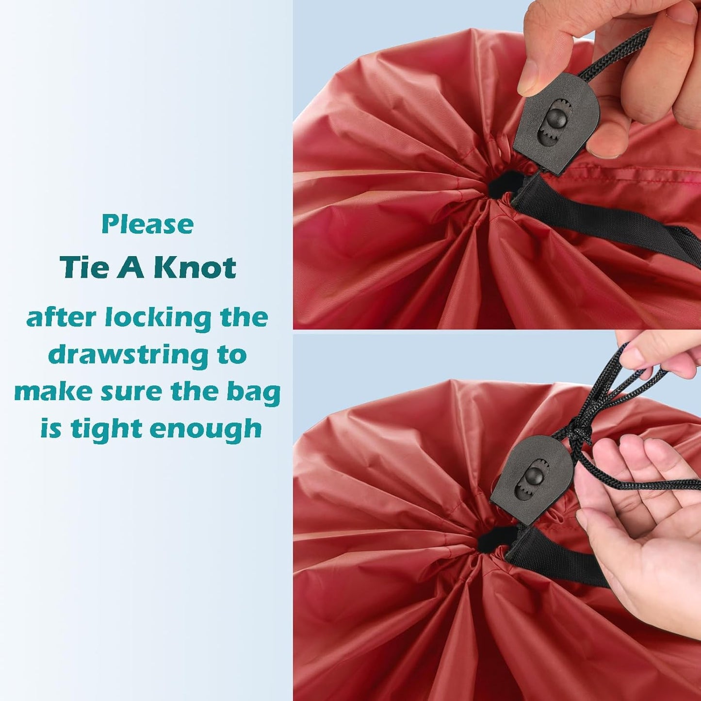 Heavy Duty Laundry Bag 2 Pack XL Nylon Laundry Bags with Straps, Washable Large Dirty Clothes Organizer with Drawstring Closure, Travel Washing Bag Fit a Laundry Hamper or Basket