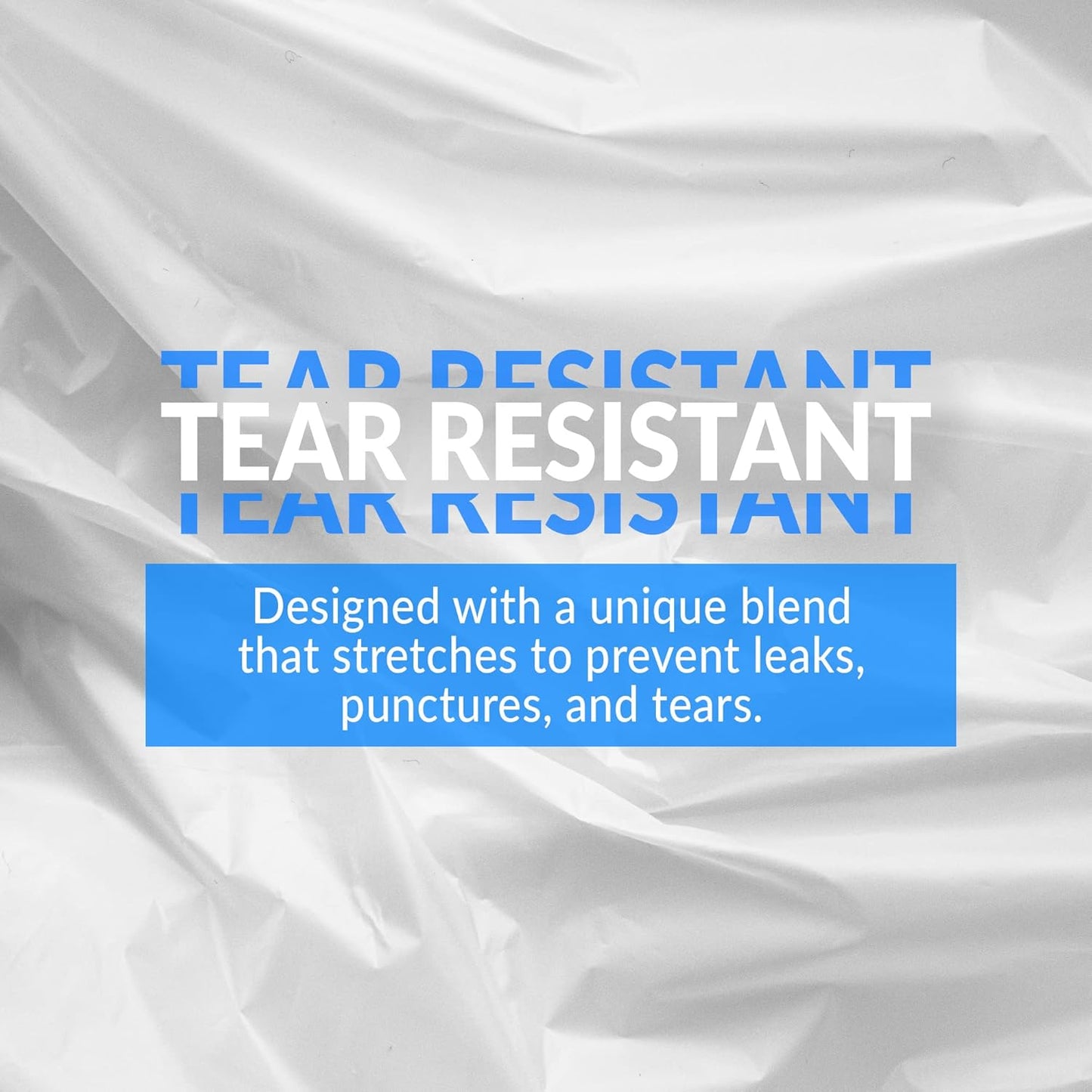 Reli. 6-10 Gallon Trash Bags | 1000 Bags | Clear | Bathroom | Strong | Garbage