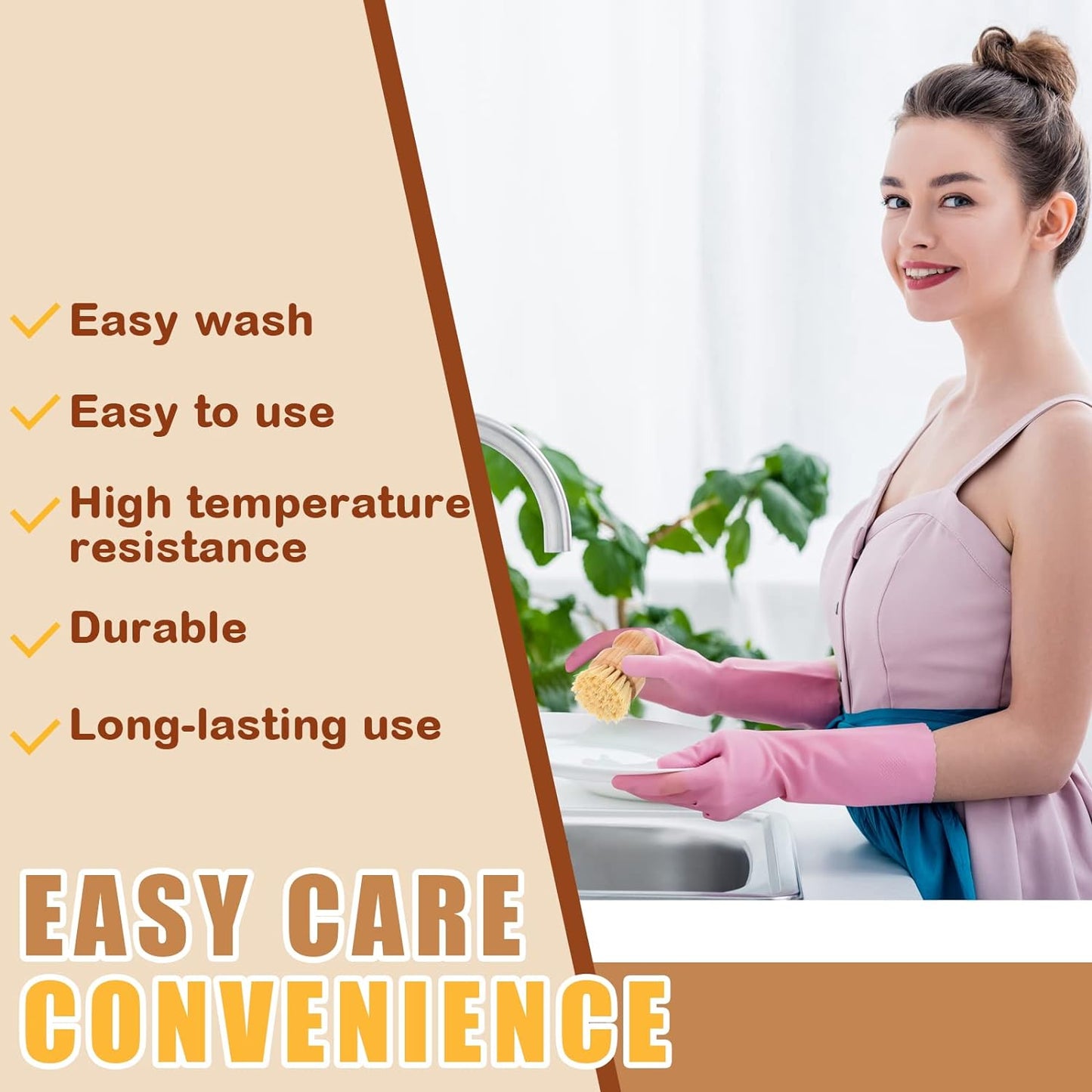 Nuenen 20 Packs Bamboo Dish Scrub Brushes Wooden Scrubbers Set Kitchen Dishwashing Scrubber with Natural Sisal Bristles for Iron Pot Pan Sink