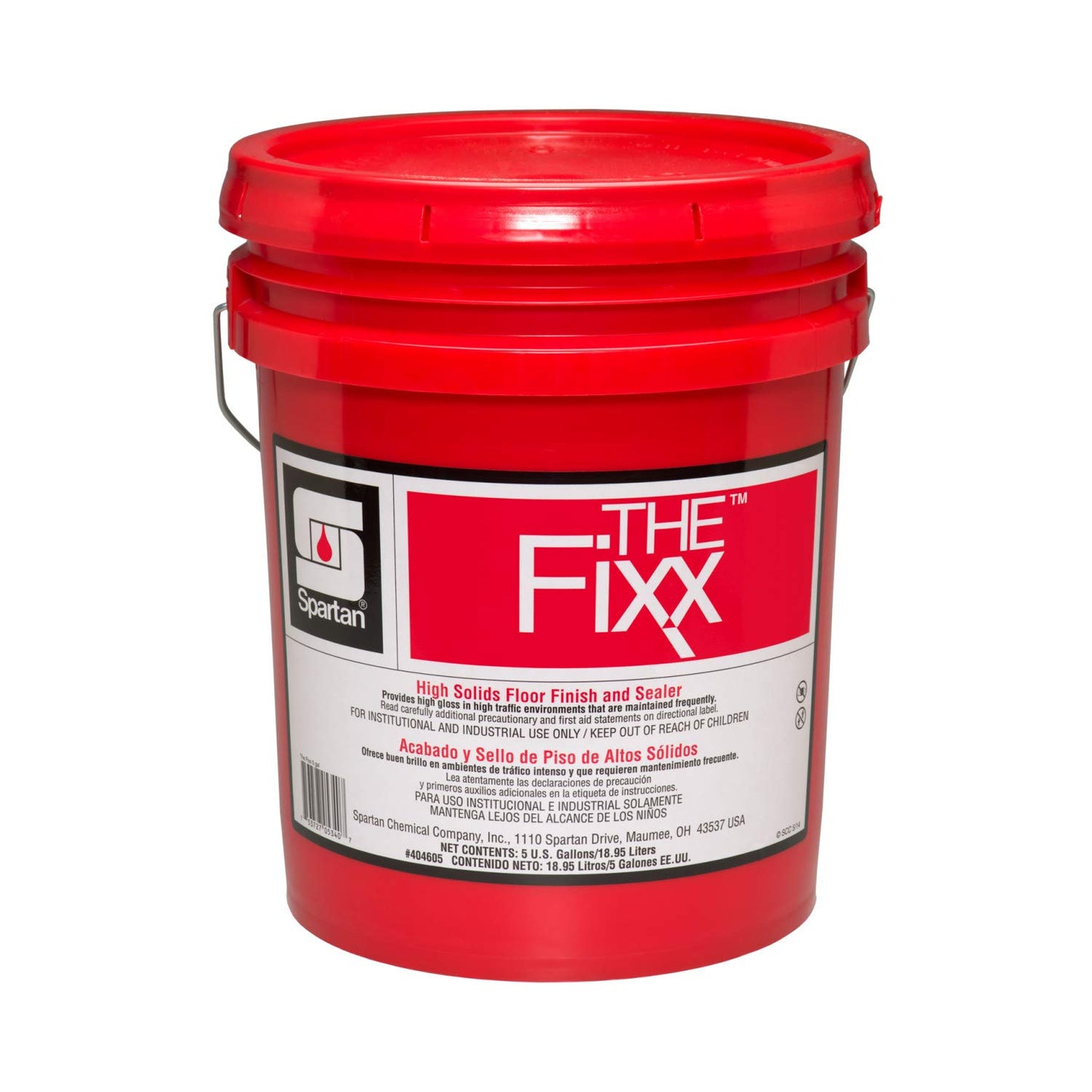 Spartan THE FIXX 25% High Solids Floor Finish (5 Gallons)