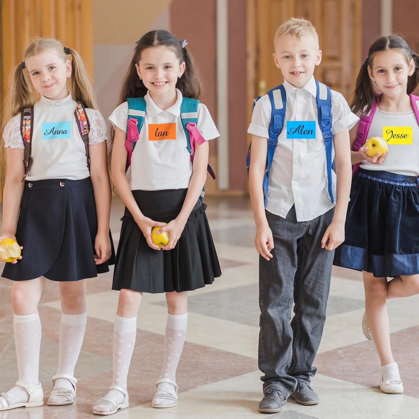 STARLIBOO Colored Labels Stickers 3 x 2 Inch, Removable Rectangle Moving Labels, 300Pcs Garage Sale Price Stickers, Adhesive Moving Labels for Boxes(Fluorescent Green)