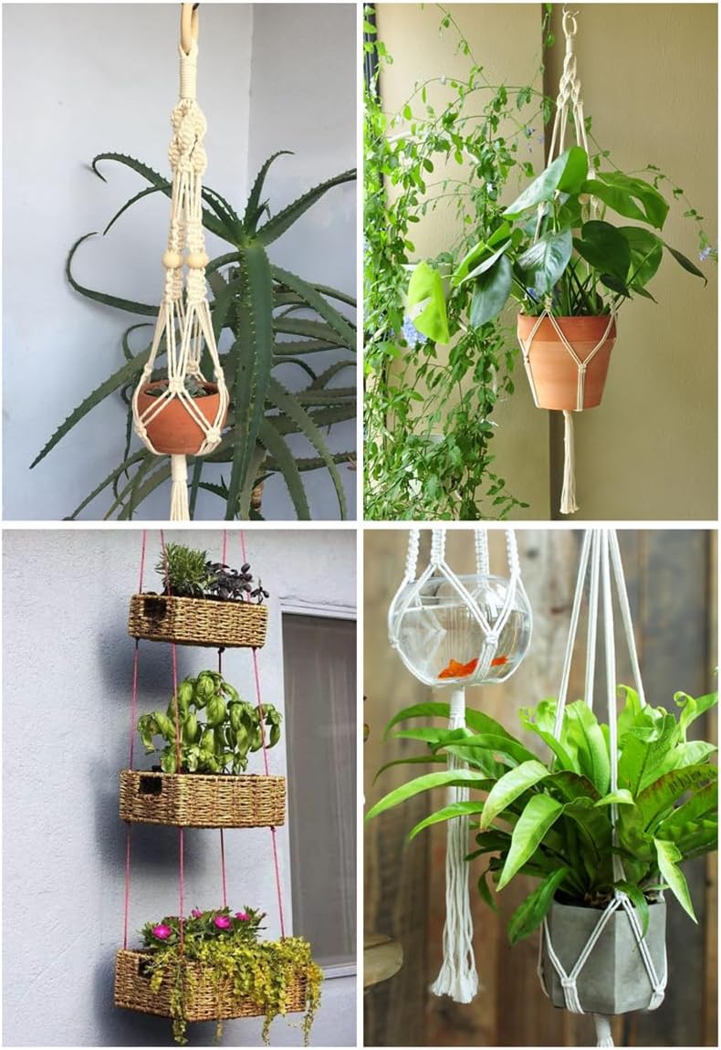 DurReus Strong Clothes Lines Long Handicrafts Ropes Indoor Outside Clotheslines for Hanging Drying Laundry Linens Black 33ft Pack 2