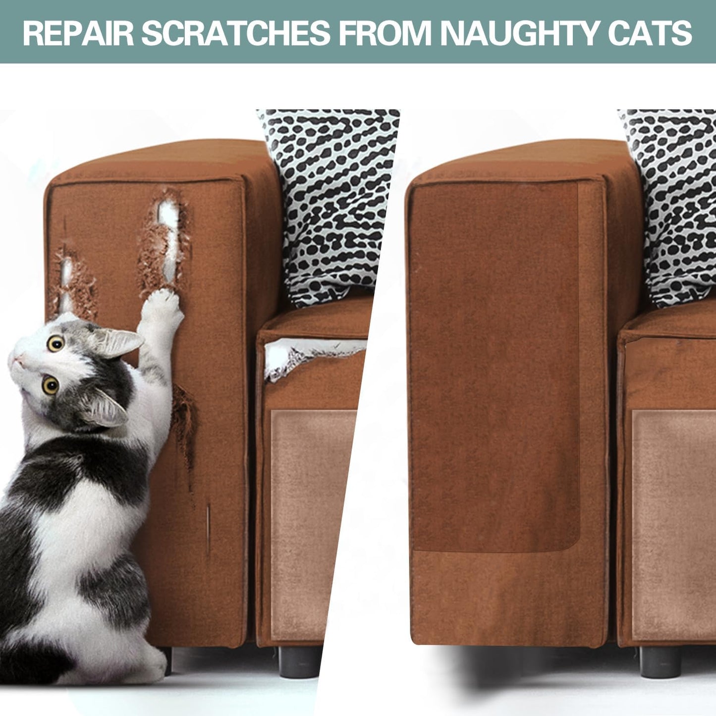 Velvet Repair Patch, Self-Adhesive Flannel Fabric Patch, Multi Colors, Microfiber Patch,Can be Used to Patch Sofas, Car Seats, Handbags, Jacket Holes and Tears (Greenish Grey)