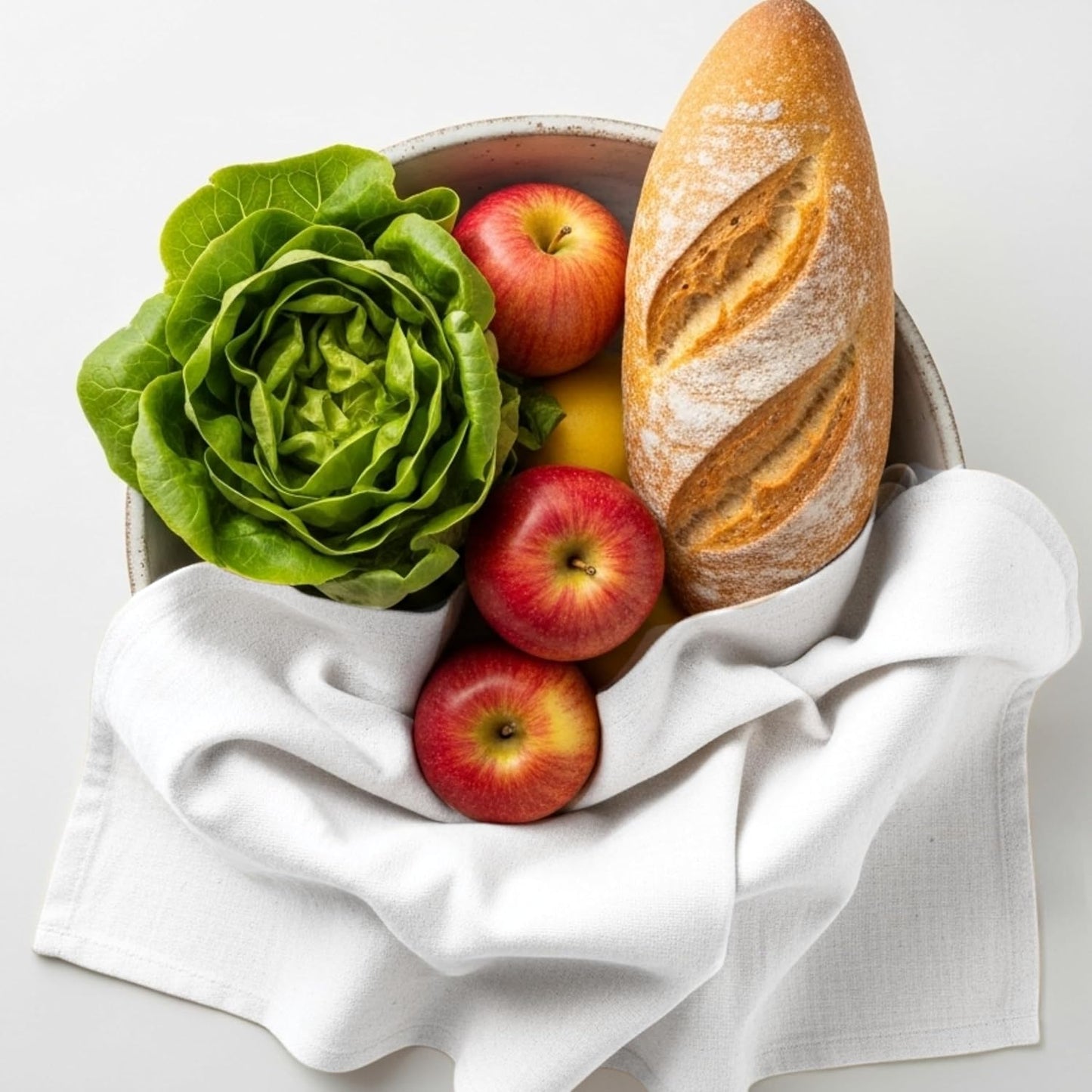 Flour Sack Towels| Tea Towel for Crafts| Kitchen Dish Cotton Blank Towel for Embroidery|Baking Bread Proofing Linen Cover| Thick Absorbent Quick Dry| 12 Pack 28"x28" White