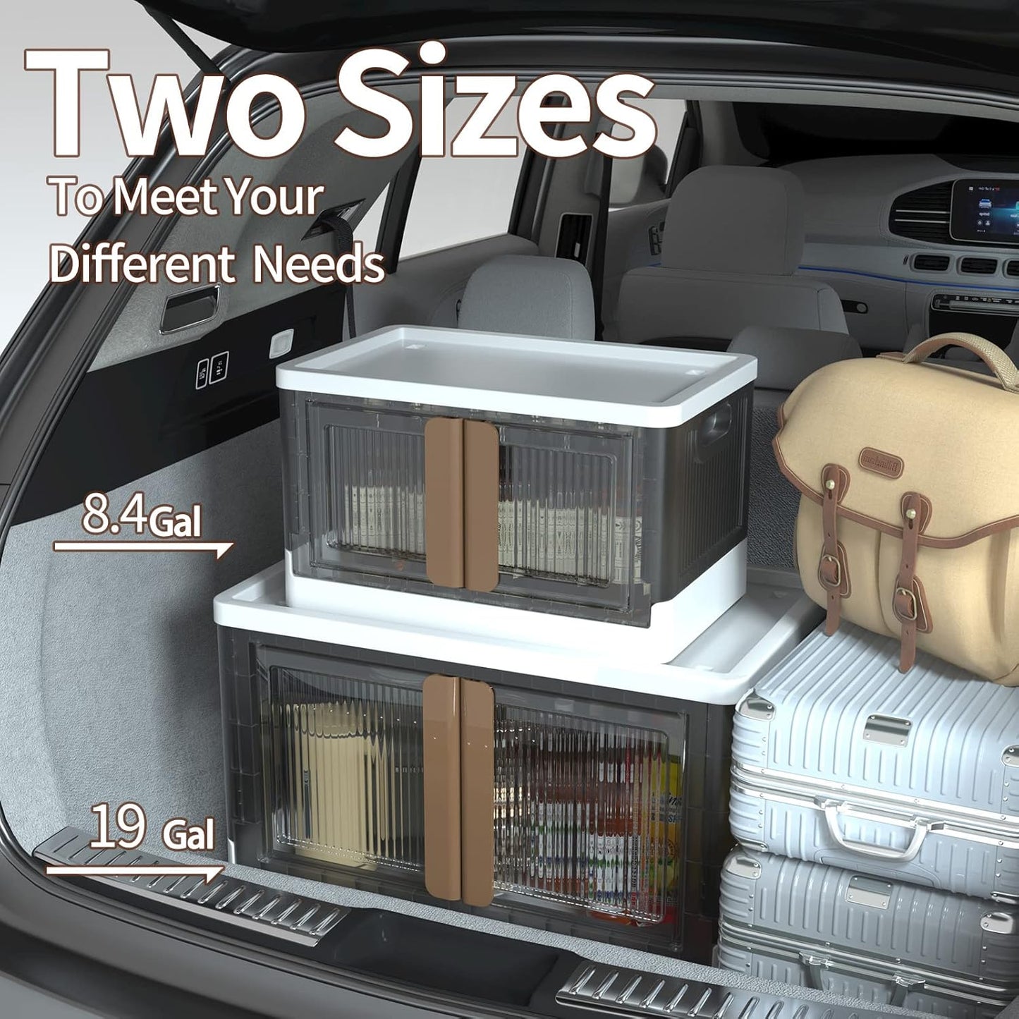 Storage Cabinet - Room Organizer, Plastic Shelves Organizer, Storage Bins with Lids, Collapsible Outdoor Storage Box, 19 Gal Office Organization, Stackable Bookshelf, 4 Pack Cube Storage Organizer