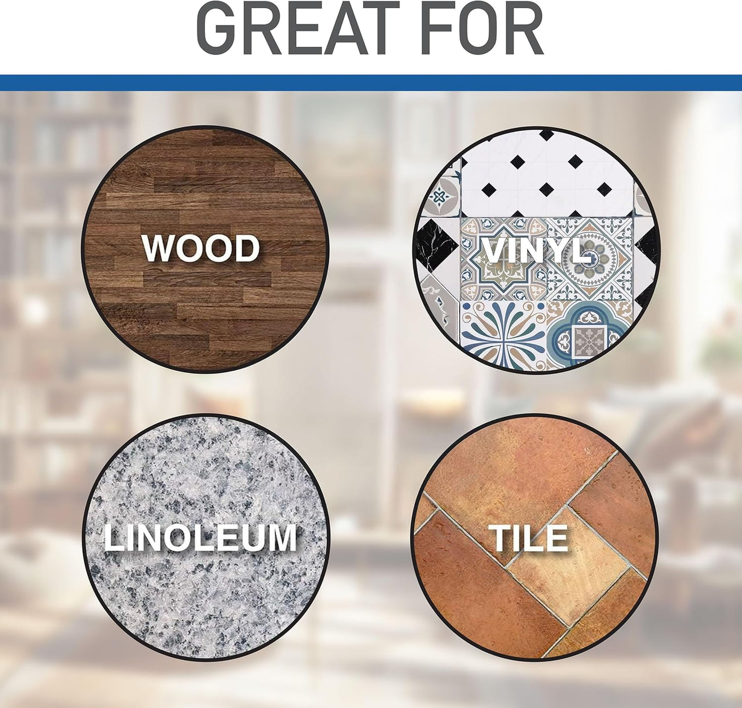 SOFTTOUCH 4717895N Heavy Duty Square Felt Furniture Pads to Protect Hardwood Floors from Scratches, 1", 48 Pack, Black, 48 Piece