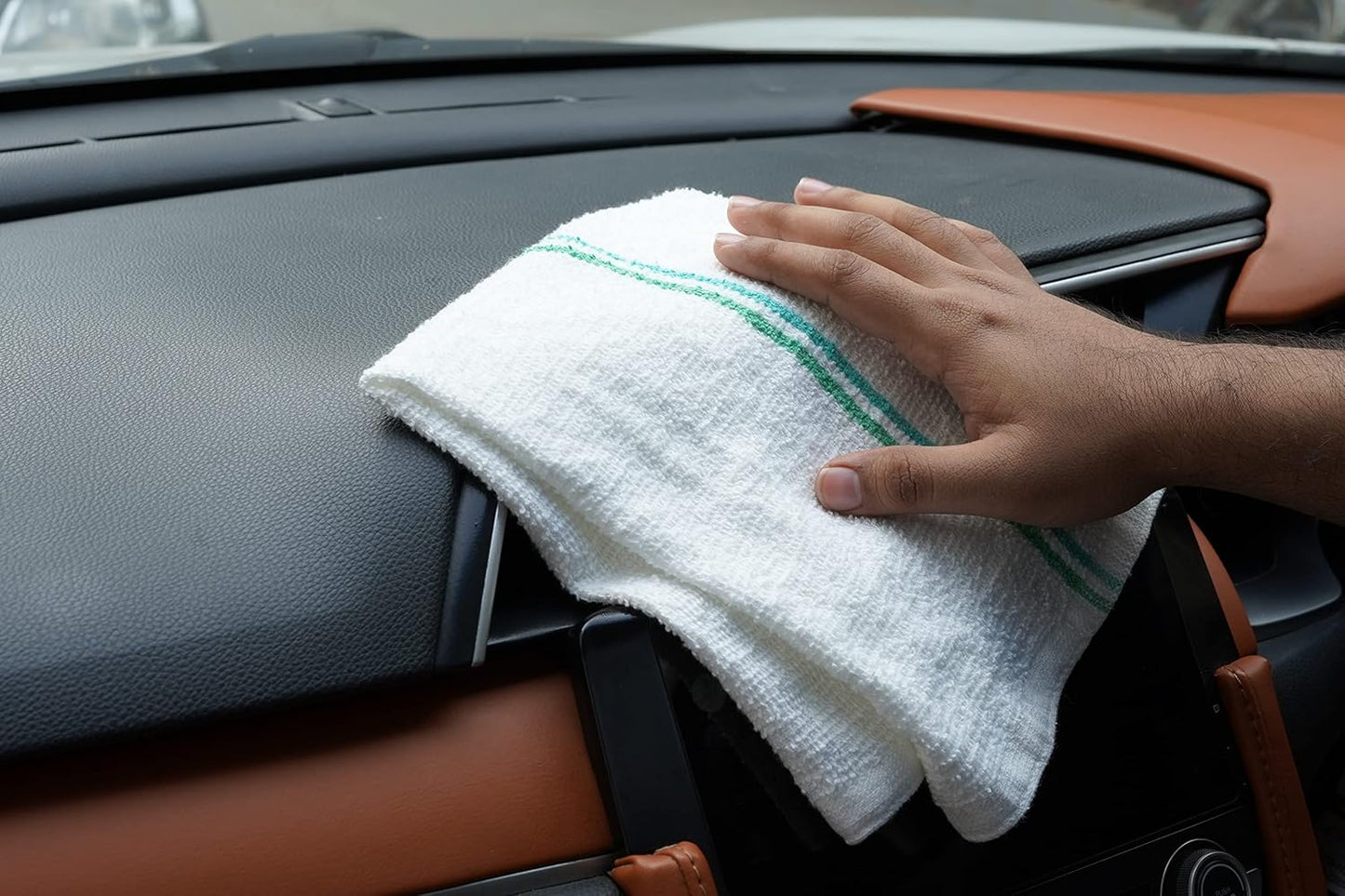 Avalon Towels Terry Bar Mop Towels (Value Pack of 36) Size 16"x19" – Absorbent and Durable, Multipurpose Cleaning Rags, Cotton Cleaning Cloths, Terry Cloth Rags, Reusable Shop Rag