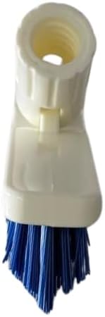 Professional Grout Brush Heavy-Duty Swivel Head with Stiff V-Shaped Bristles for Deep Cleaning Tile, Corners, Showers, Kitchens & Floors Without Scratching Fits Standard Thread Poles