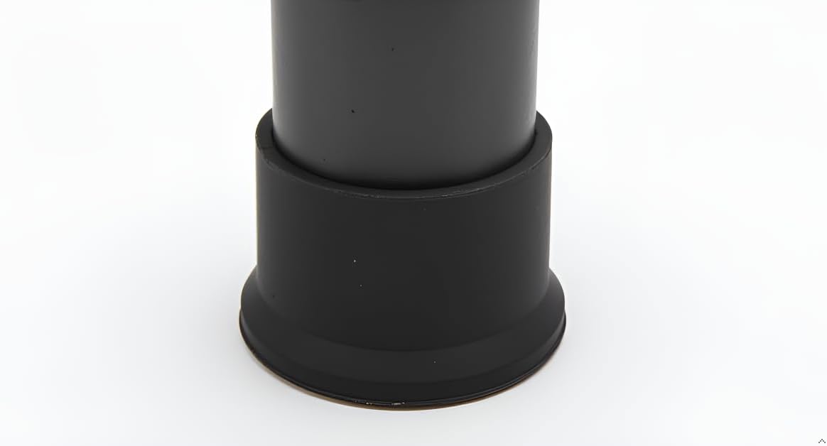 Flyshop Furniture Table Covers Non-Slip Heavy Duty Rubber Leg Tips Chair Leg Caps Floor Protector Round Black 4PCS Size 50mm, 2"