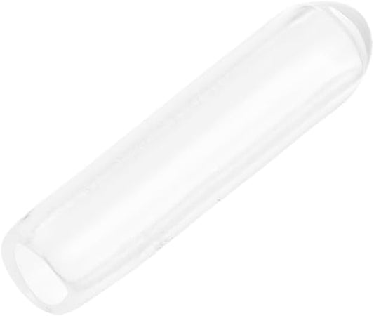 uxcell 20pcs Rubber End Caps Protective Caps 2.5mm ID Vinyl PVC Round Tube Bolt Cap Cover Screw Thread Protectors, Clear