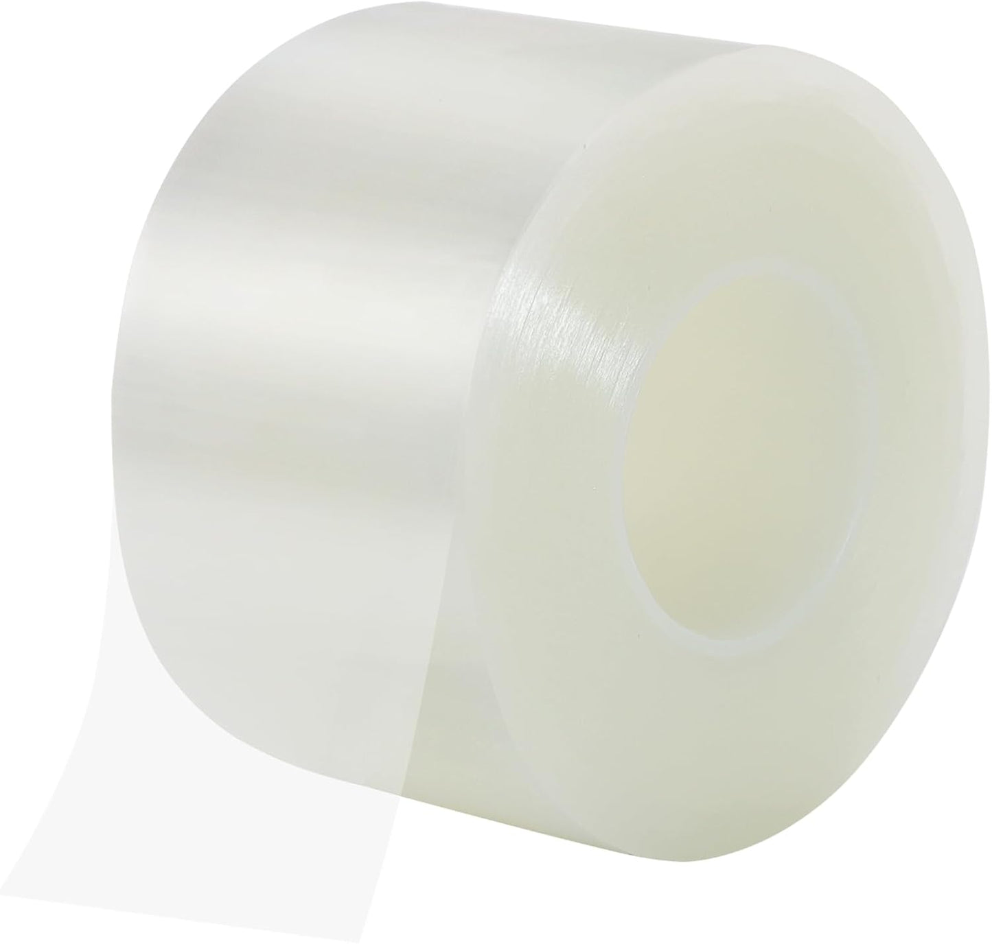 Transparent Window Weather Sealing Tape 2 Inch x 35 Yards Weather Stripping Residue Free Clear Window Draft Isolation Sealing Film Tape for Doors Windows and Shower Glass Gaps