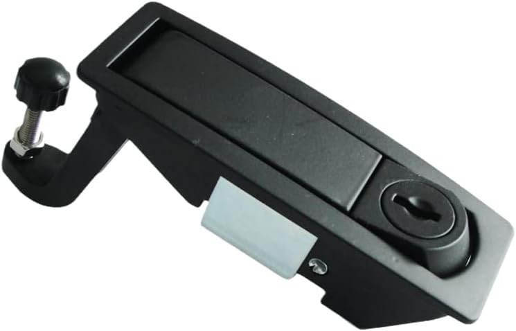 4Pcs Compression Latch Lock Trigger Latch Lock Compression Latches Flush Mount Zinc Alloy Adjustable Lever Hand Operated Black