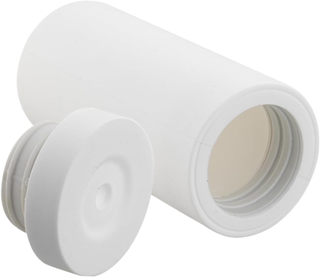 Soap Dispenser Dish Soap Holder for Kitchen Sink 8 oz Round Refillable Foaming Soaps Dispenser Shampoo and Conditioner Bottles Watertight Silicone Squeeze Bottle for Bathroom White