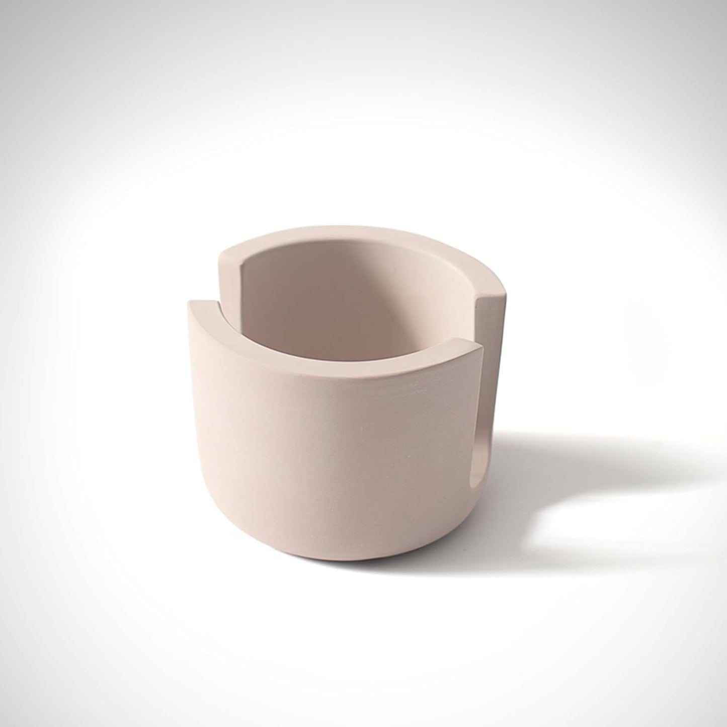 MOPHONICHOME Sponge Holder, Stone Sponge Holder For Kitchen Sink - Diatomite Kitchen Sink Caddy, Quick Dry, Super Absorbent, Modern Design, Brown