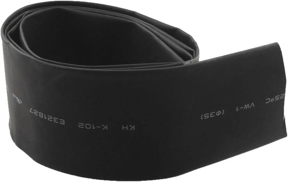 DOUBLESTAR 4 Feet I.D Polyolefin 2:1 Heat Shrink Tubing 20mm 25mm 30mm 35mm 40 mm 50mm (35mm(1.4in))