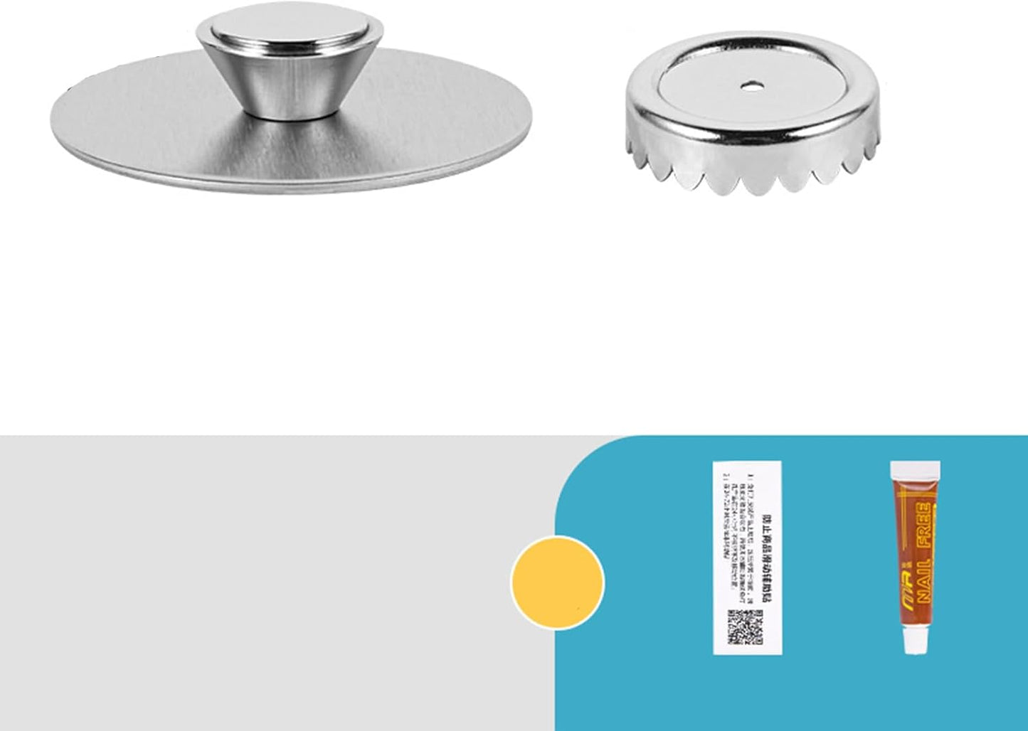 Magnetic Soap Holder, Stainless Steel Wall Mount Waterproof Bathroom Organizer for Showers/Sinks (Soap Holder-3M)