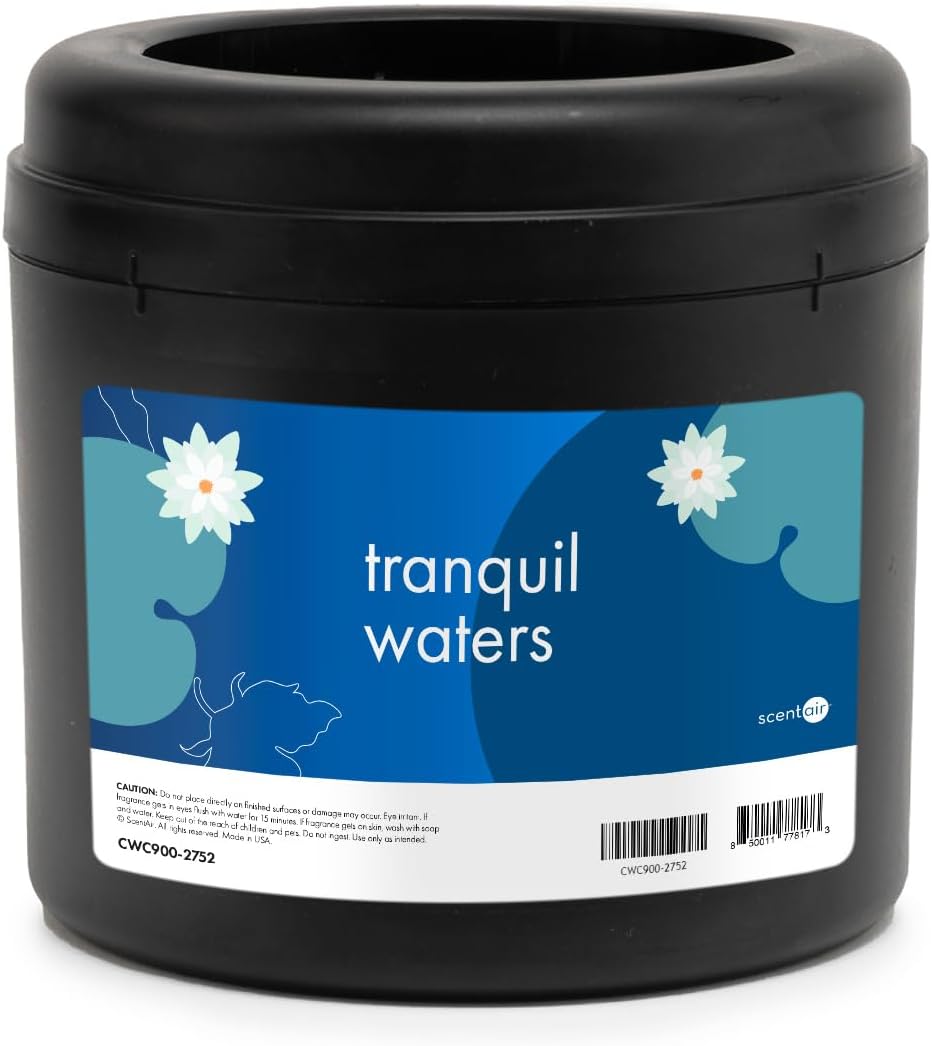 ScentAir Whisper Home Monthly Plug-in Refill, Fragrance Cartridge for Home and Office, Tranquil Waters