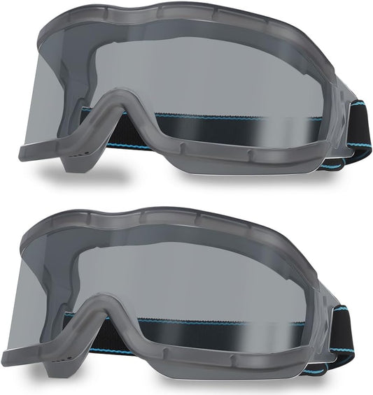 Chemistry Lab Safety Goggles,that Fit Over Glasses,Scientific, Construction, Woodworking, Anti-Fog,Splash,Vent