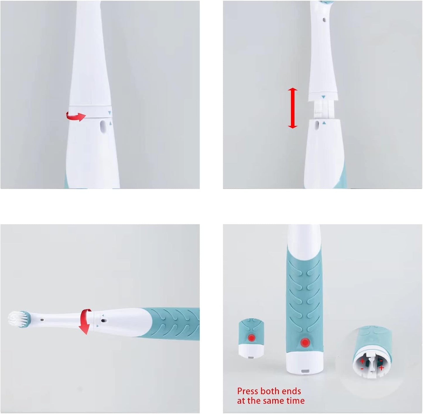 Electric Cleaning Brush with 4 in 1 Multiple Brush Heads, Indoor Household Cordless Motorized Brush for Bathroom Toilet Kitchen Tile Crevice