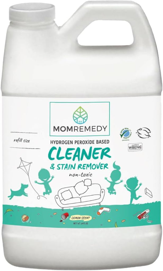MOMREMEDY Hydrogen Peroxide All Purpose Cleaning Spray | Multipurpose Home Cleaner | Fabric and Laundry Stain Remover | All Surface Kitchen and Bathroom | Non Toxic