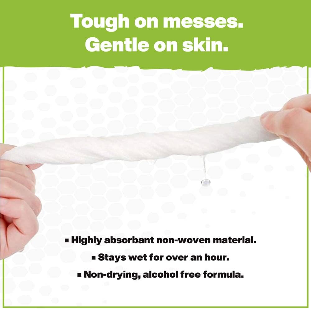 Crocodile Cloth Original Cleaning Wipes – 100 (15” x 10”) Hand & Tool Industrial Cleaning Wipes – Large Multi-Surface Cleaning Cloths, Water-Based Solution with Extreme Cleaning Power — Safe on Skin