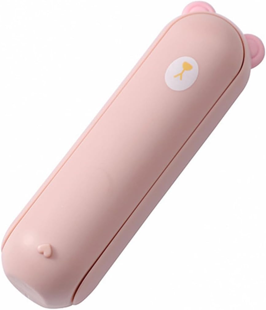 Travel Lint Roller Mini, Cute Bear Resuable Lint Rollers for Pet Hair Extra Sticky, Washable Cat Dog Hair Remover for Cloth, Car, Furniture