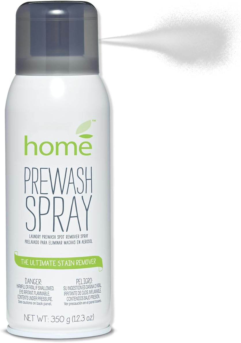 Laundry Prewash Spray Aerosol 12.3 Oz (Ultimate Tough Stain Remover for White Shirts/Clothes w/o Scrub/Soak),Plus 4-in-1 Fabric Softener Dryer Sheets 6.4"x9" 1000 Single PCS (Drive Clothes Ultra Soft)