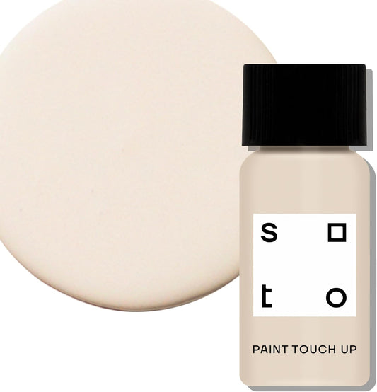 soto Off-White Paint Touch Up, Multi-Surface, Matte Finish (No. 08 Artisan White) — 10 Milliliters of Scratch Repair for Furniture, Walls, Cabinets, Trim, Doors, Indoor/Outdoor