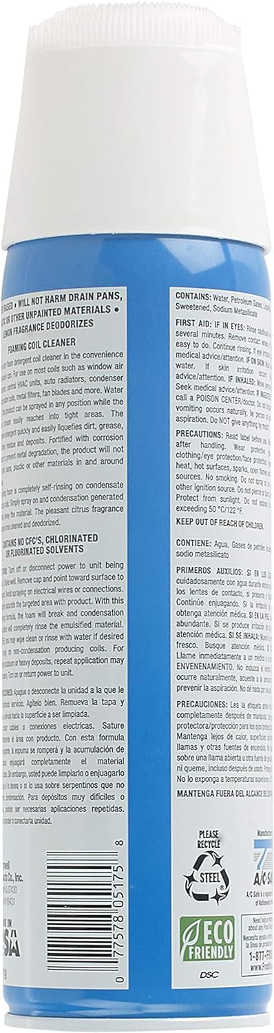 Frost King ACF19 Foam Coil Cleaner, 1.18 Pound (Pack of 2), 19 Ounce