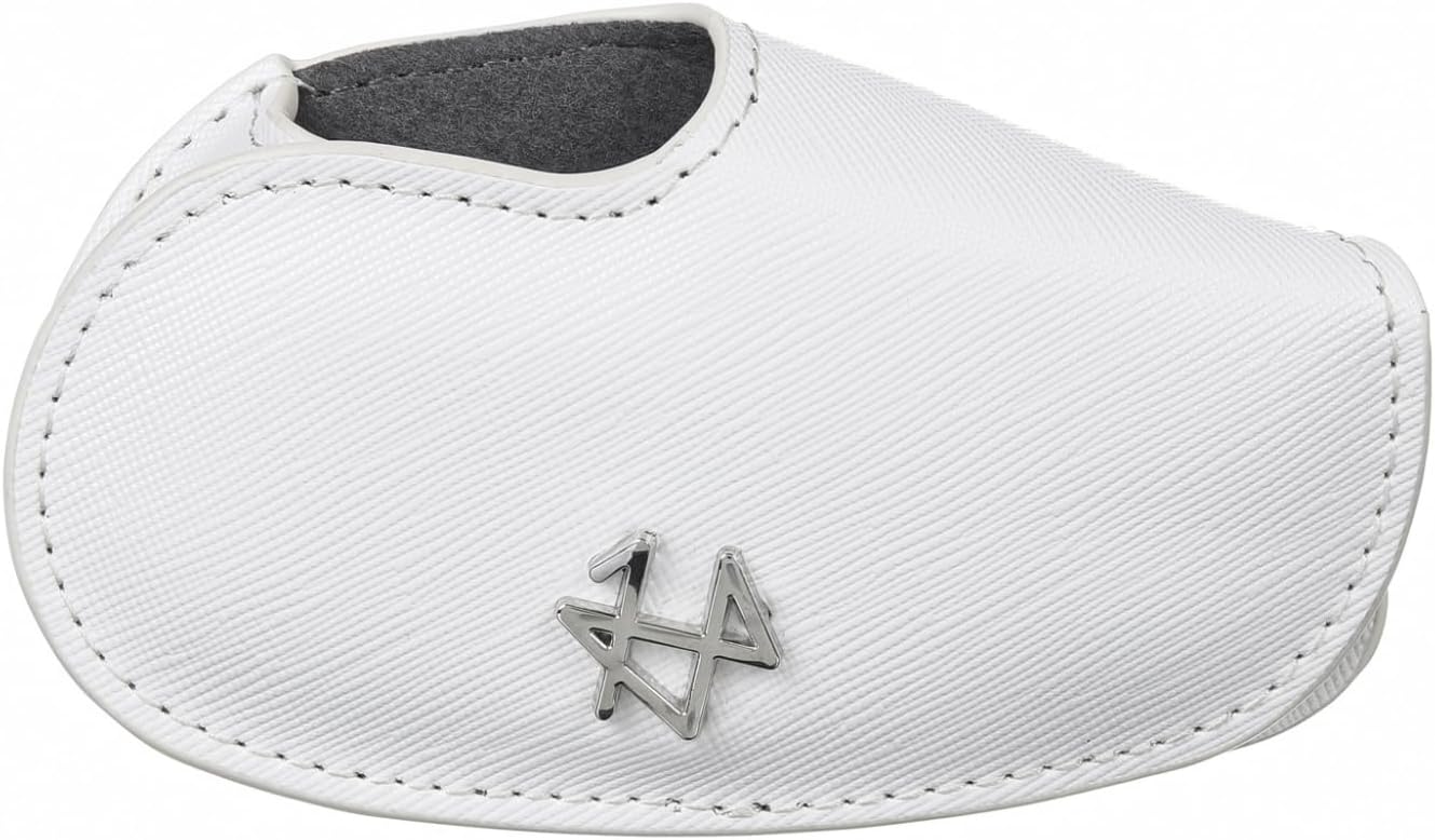 Golf Iron Covers 9pcs or 1pc Saffiano Leather Magnetic Club Headcover for Right Hand