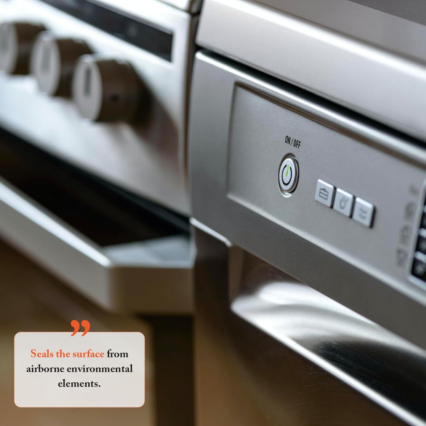 Bayes High-Performance Stainless Steel Cleaner Spray, Polish, and Protectant - Indoor & Outdoor Stainless Cleaner - Stainless Steel Sink Cleaner 16oz, 6 Pack