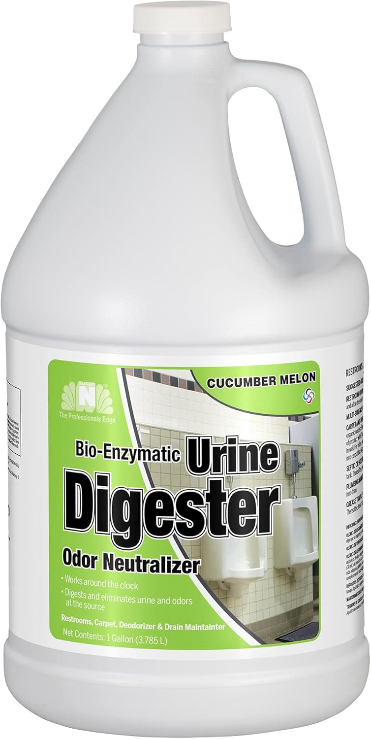 Nilodor BEON Urine Enzymatic Cleaner with Odor Neutralizer for Pet Dog, Carpet, and Bathroom, 1 Gallon, Cucumber Melon