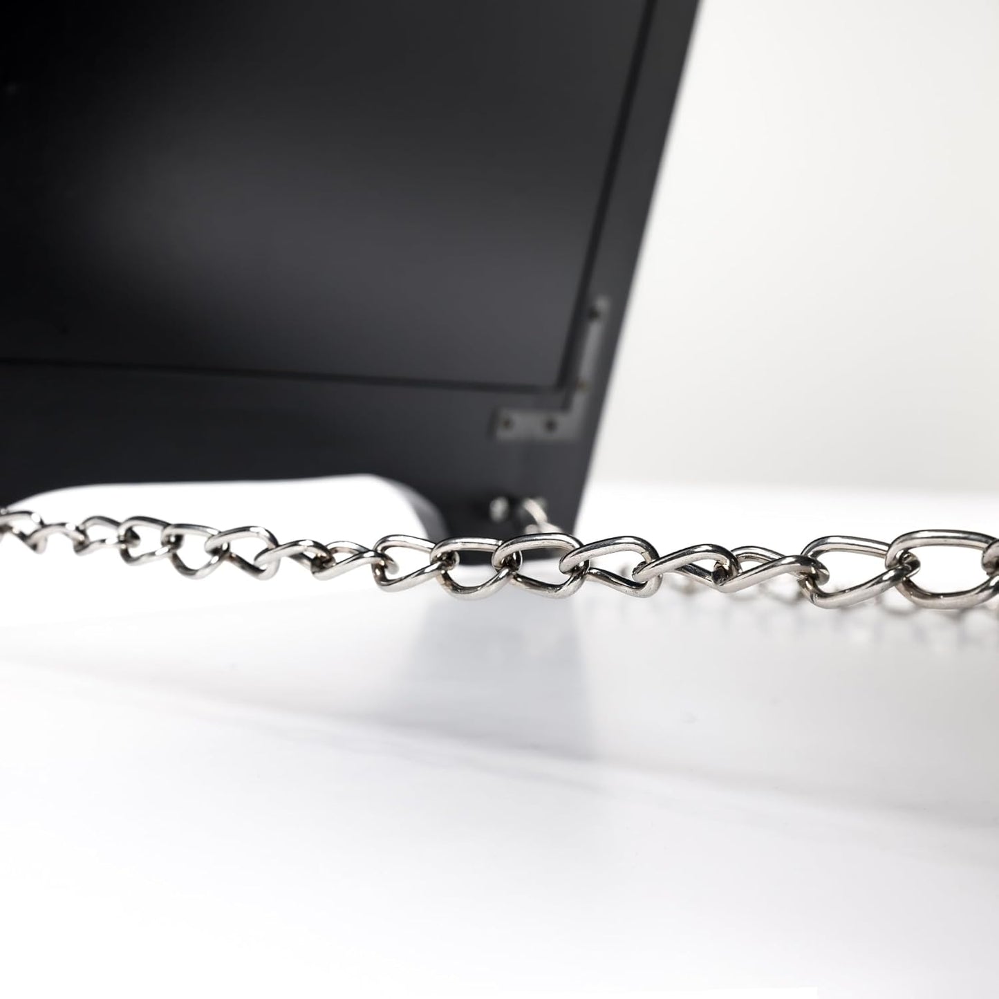 Premium Wooden Caution Wet Floor Sign – Bilingual w/ Non-Skid Plastic Feet – For Hotels, Schools, Offices, Areas, Restrooms, Pool Decks & Shops - Black Wood/Brushed Nickel Plate