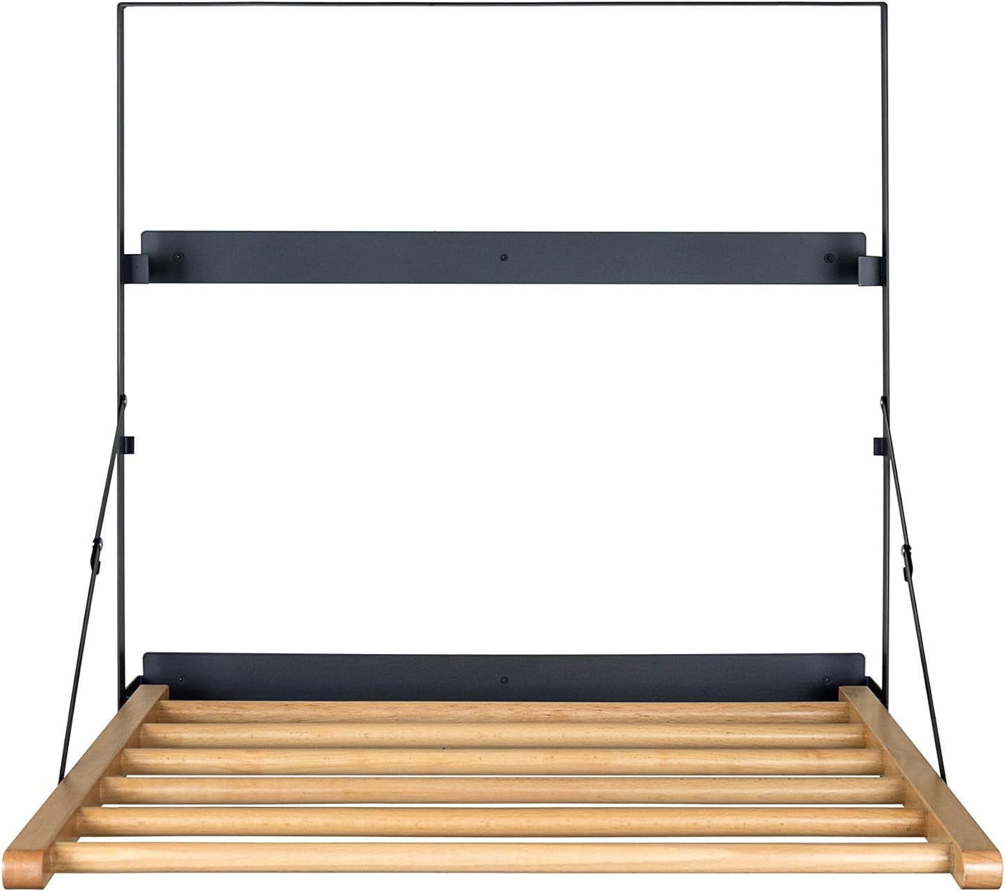 TOMACE Wall Mounted Clothes Drying Rack Laundry Drying Rack Collapsible