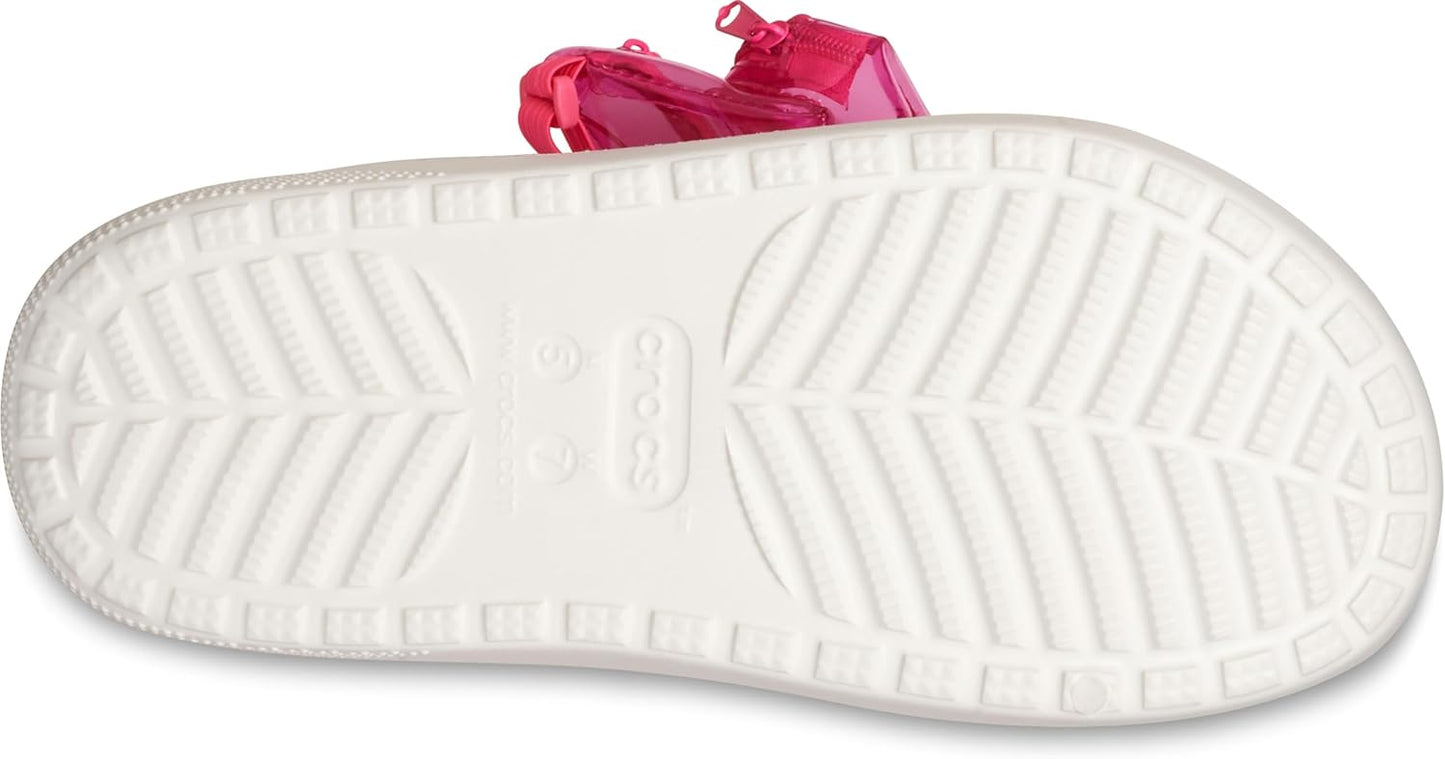 Crocs Unisex Adult Classic Cozzzy Towel Sandals, Fuzzy Slippers and Slides