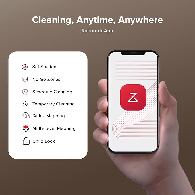 roborock Q10 X5+ Robot Vacuum and Mop Combo, Self-Emptying, 10,000Pa Suction, Obstacle Avoidance, LiDAR Navigation, Hands-Free Cleaning, No-Go Zones, Perfect for Carpet and Pet Hair, White