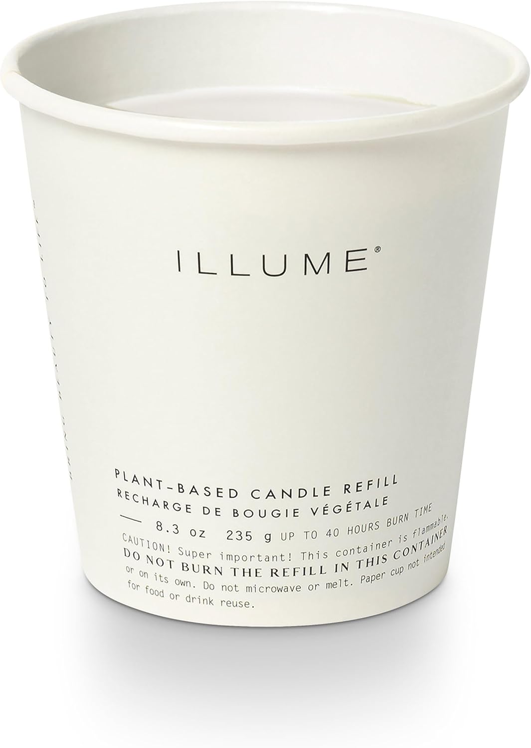 ILLUME Boxed Glass Candle Refill, Balsam & Cedar