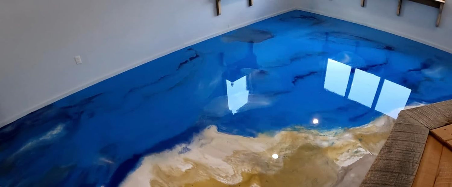 Colored Epoxies 1038 Clear 1.5 Gallon Kit Resin and Hardener