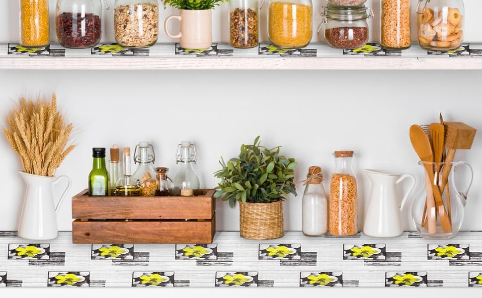 Non Adhesive Shelf Liner 18" W x 192" L Pantry Liner for Shelves Cupboard Liner Cover Easy to Trim