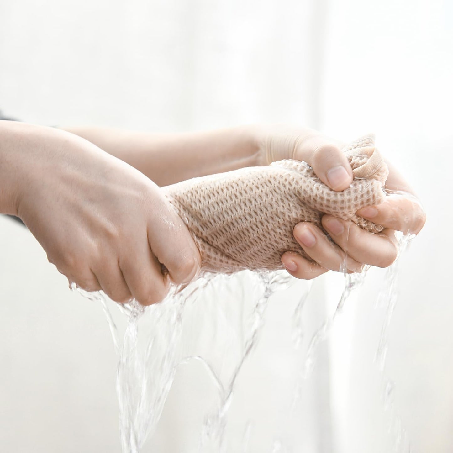 Artoid Mode 100% Cotton Beige Brown Dark Grey Waffle Weave Kitchen Dish Cloths, 12x12 Inch Ultra Soft Absorbent Quick Drying Kitchen Dish Towels Set of 6, Multicolor