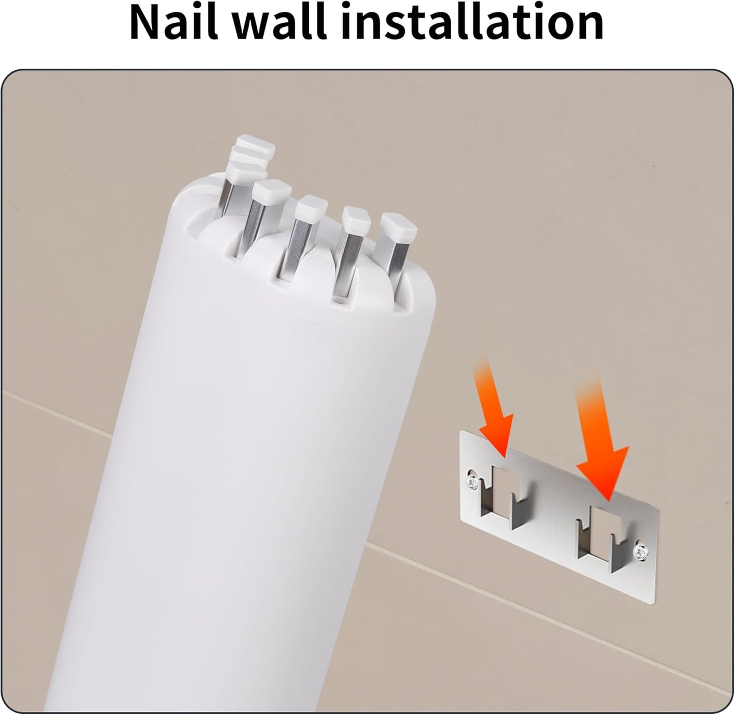 Wall Mounted Clothes Drying Rack Tripod,Foldable Drying Rack,Wall Mounted Dryer Rack Clothing,Over The Door Drying Rack for Laundry Bedroom Household Aluminium