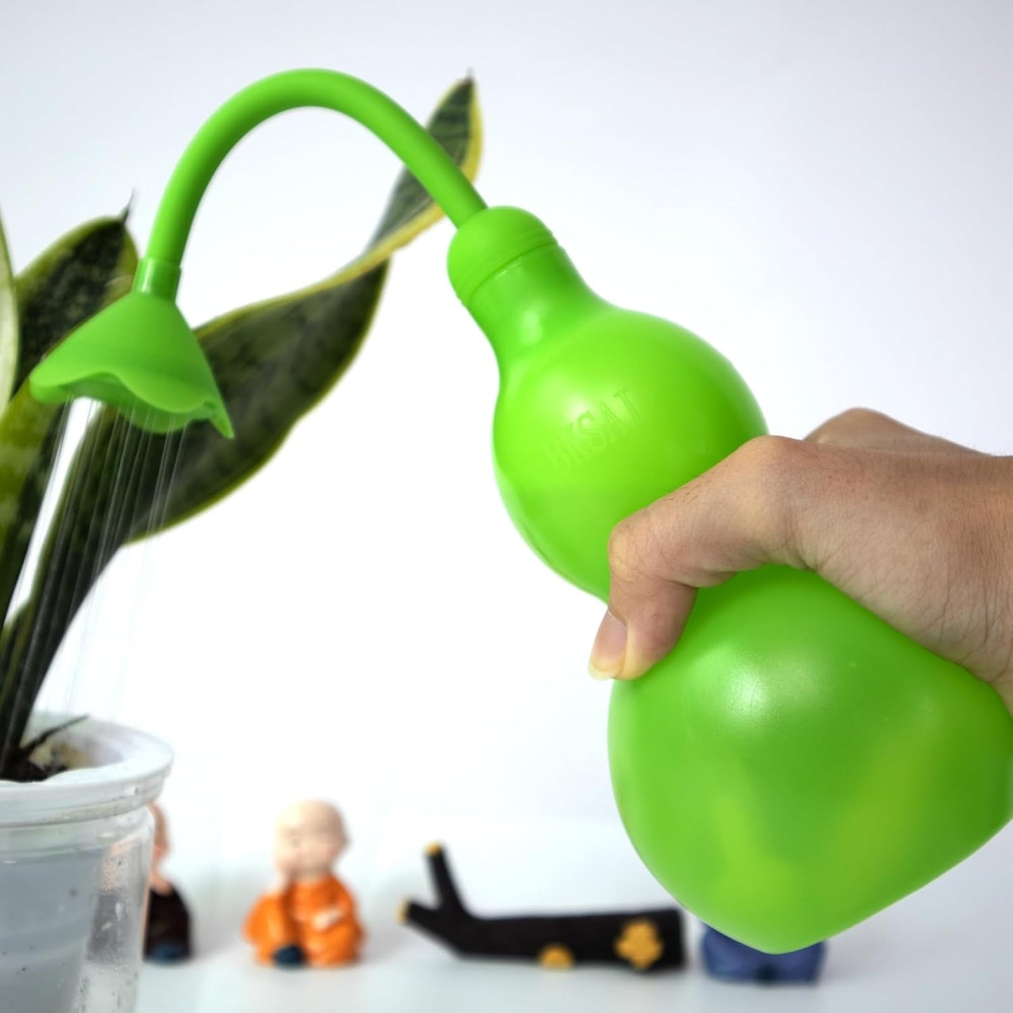 Squeeze Bottles for Plants, 11oz Small Watering Can for Succulent, Muti-function Squirt Bottle for Seedling Watering, Wash, tattoo, Cyan