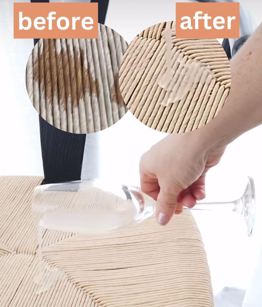 Fabric Protector and Stain Resistant Spray - Upholstery Fabric Spray for Stain Guard for Carpet, Shoes, Couch, Sofa - Non Toxic Water Based Furniture Protector - 25.4 Fl. Oz.