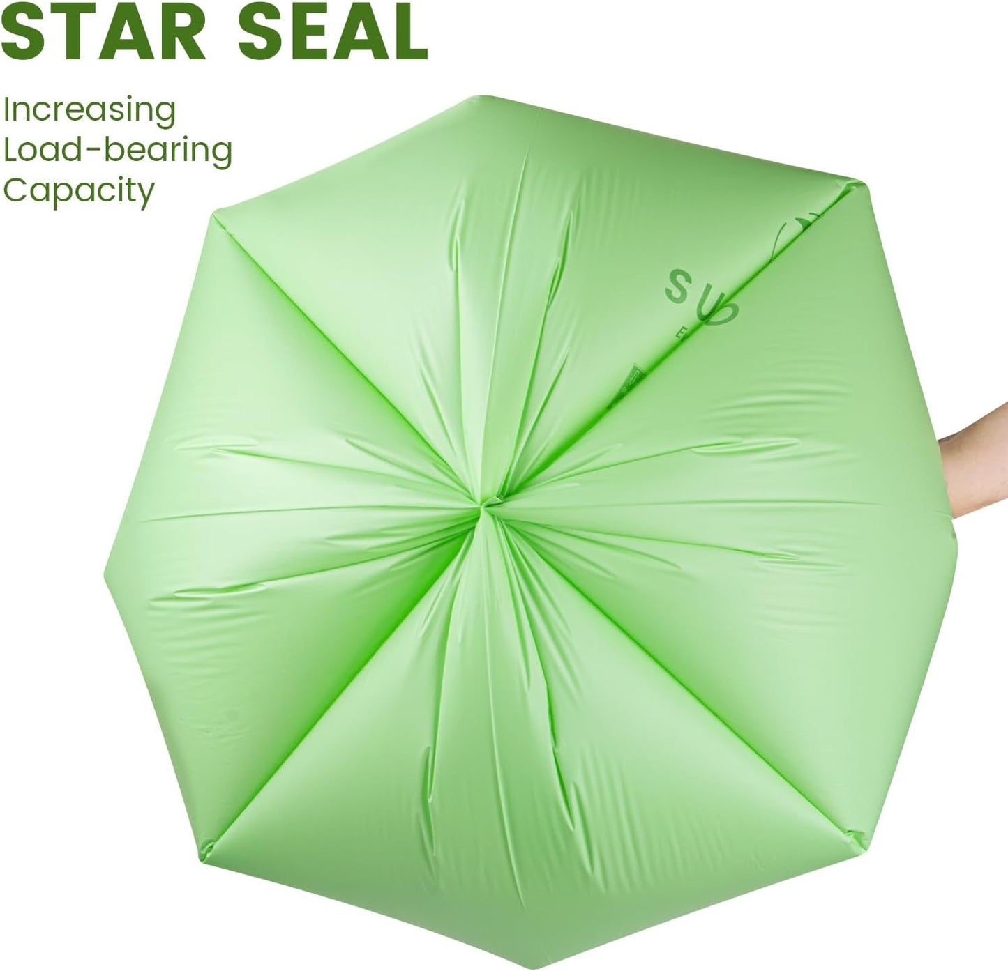 SUPERBIO 55 Gallon Compostable Yard Waste Bags, Lawn & Leaf Bags, Heavy Duty Extra Thick 1.57 Mil, (80 Count Bulk), 208.1 Liter, BPI and OK compost INDUSTRIAL