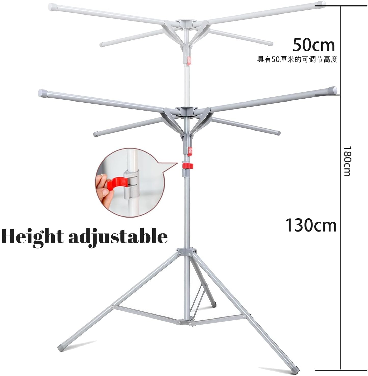Clothes Drying Rack Foldable & Collapsible Drying Racks Large Capacity Space Saving Indoor Drying Rack for Bedroom,Balcony,Laundry for Indoor/Outdoor