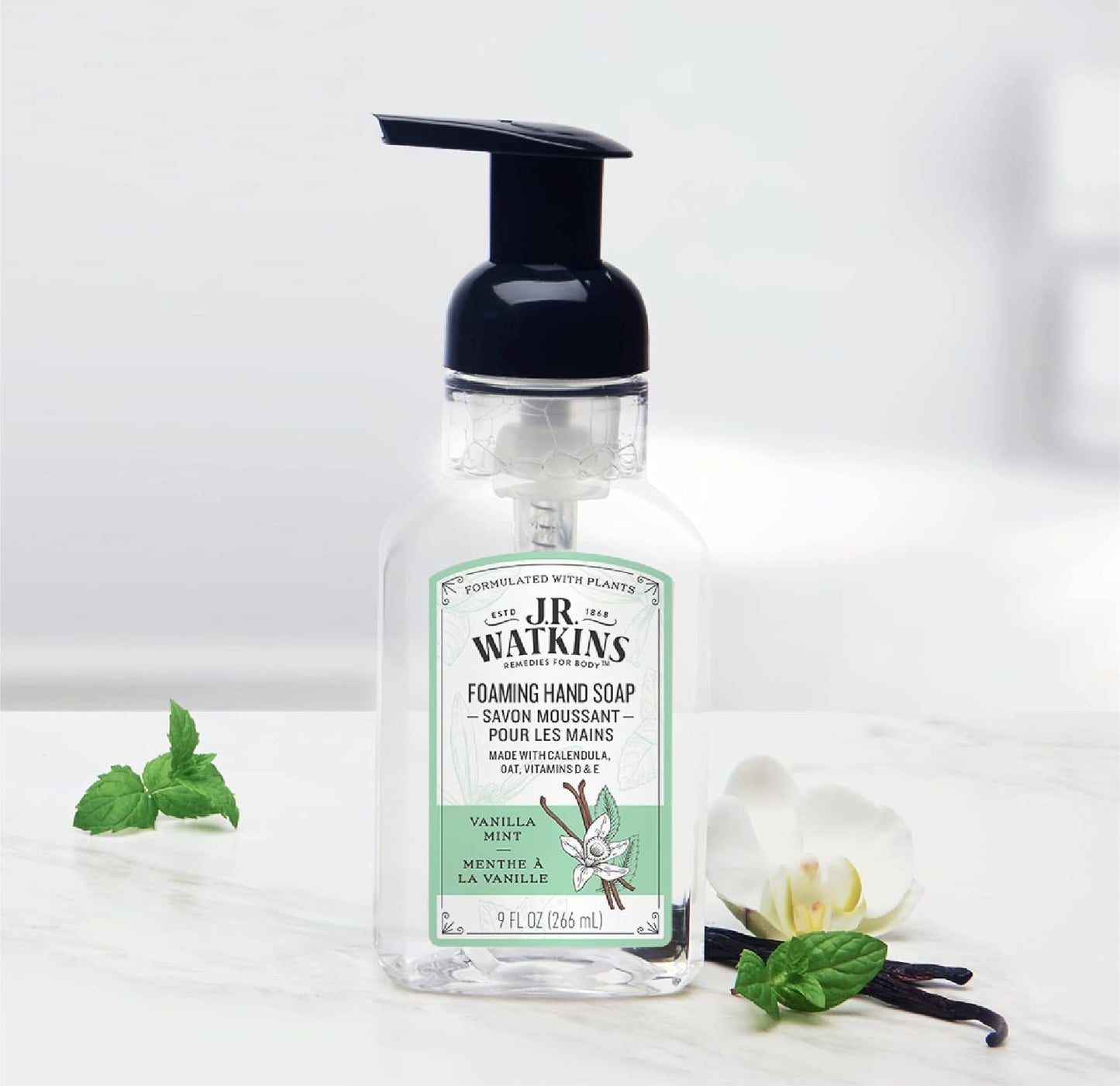 Watkins Hand Soap Vanilla Mint, 9 Fl Oz (Pack Of 6)