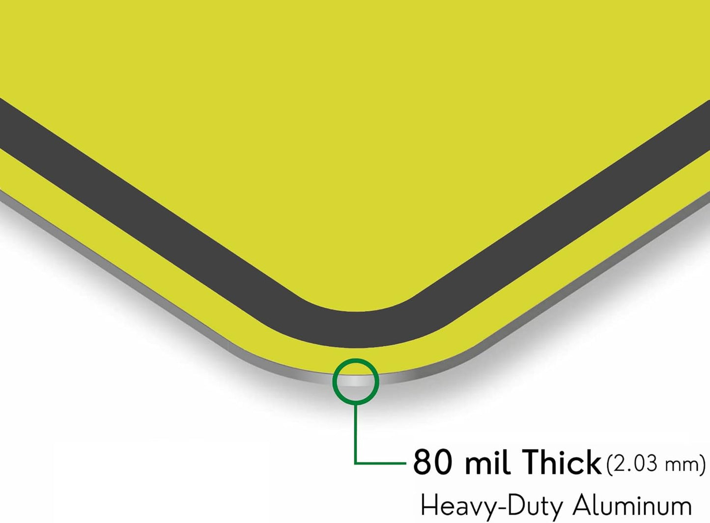 Municipal Supply & Sign Co 24 x 24 Slippery When Wet Sign - Prominent 3M High Intensity Prismatic Reflective Sheeting - MUTCD Compliant Safety Sign with a Solid 10-Year 3M Warranty.