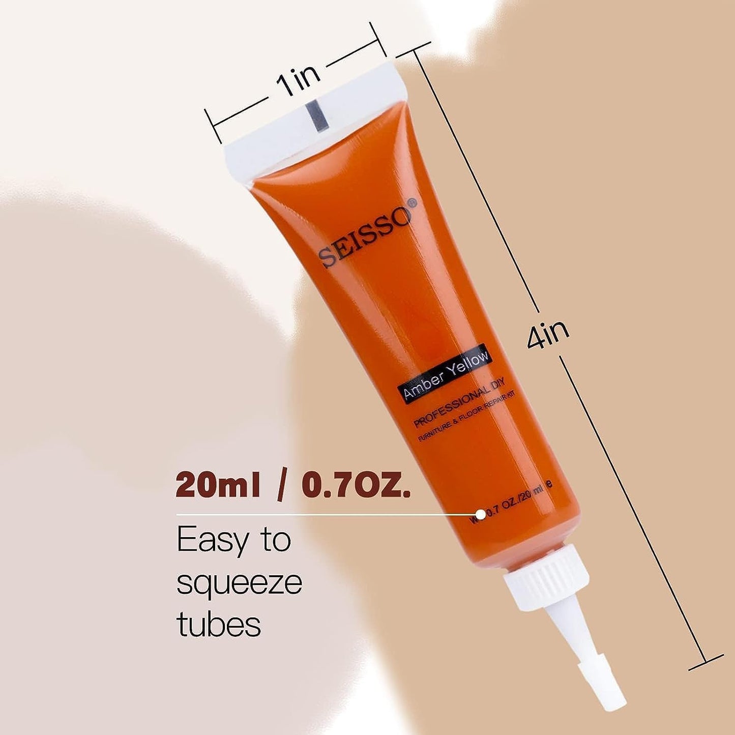 SEISSO Furniture Repair Kit, 12 Colors Wood Touch up Paint, Wood Stain, Wood Filles, Wood Paint Restore Any Wooden Floors, Cabinet, Tables, Carpenters, fix furniture Scratches, Cracks, Hole